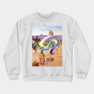 Jean Giraud - moebius -  voyage d'hermes Crewneck Sweatshirt